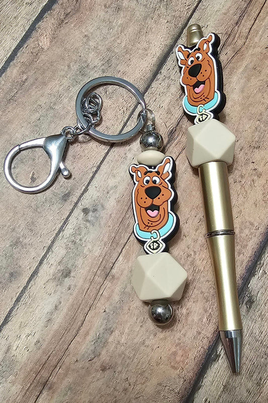 Scooby Pen & Keychain Set