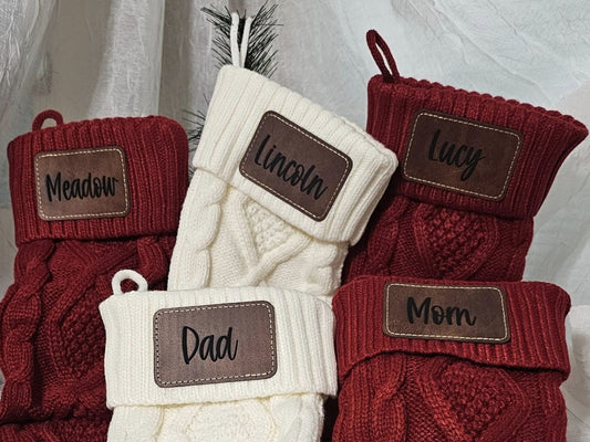 Custom Knit Stockings